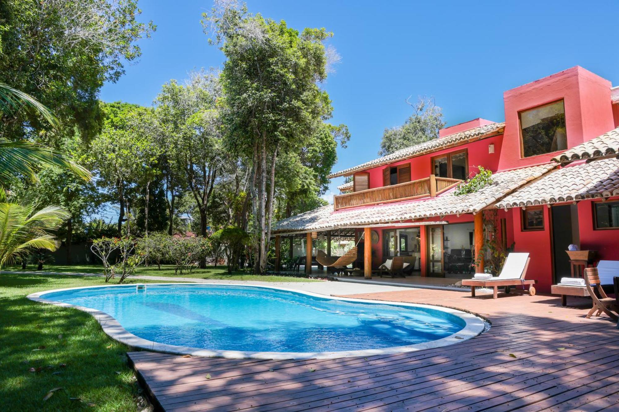 Вілла Casa Rosa Coqueiros Порту-Сегуру Екстер'єр фото