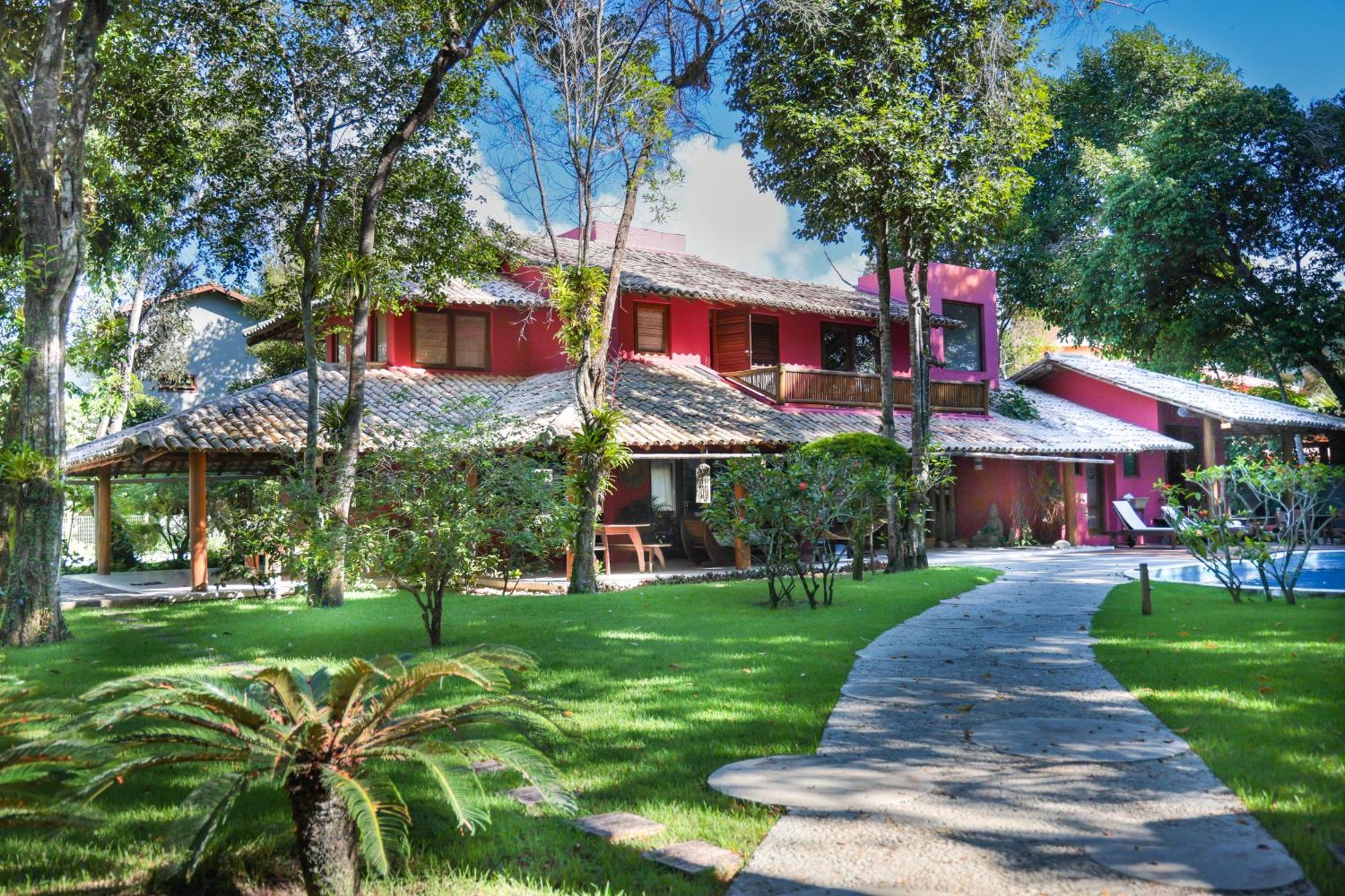 Вілла Casa Rosa Coqueiros Порту-Сегуру Екстер'єр фото